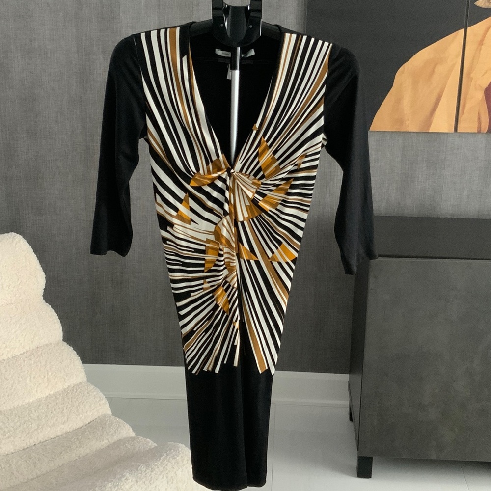 DVF 100% silk Ivana dress - 4